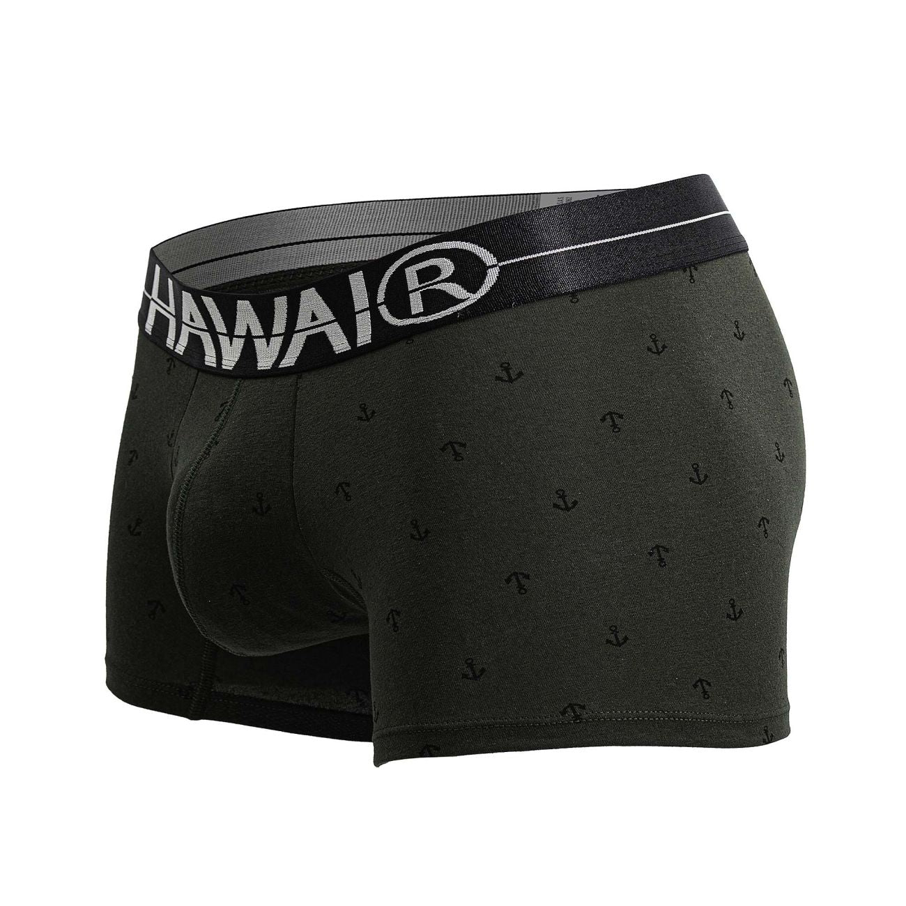 HAWAIR 42521 Cotton blend Trunks Color Military Green - Image 5