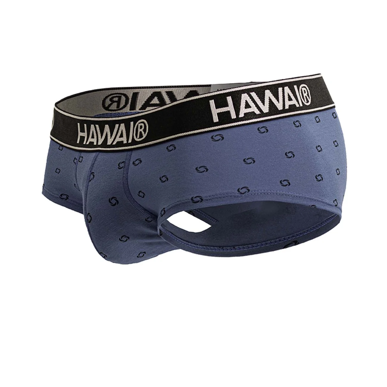 HAWAIR 42531 Cotton blend Briefs Color Blue Quartz - Image 6