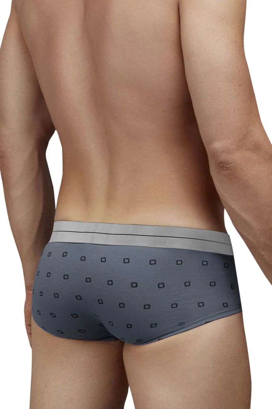 HAWAIR 42531 Cotton blend Briefs Color Gray - Image 3