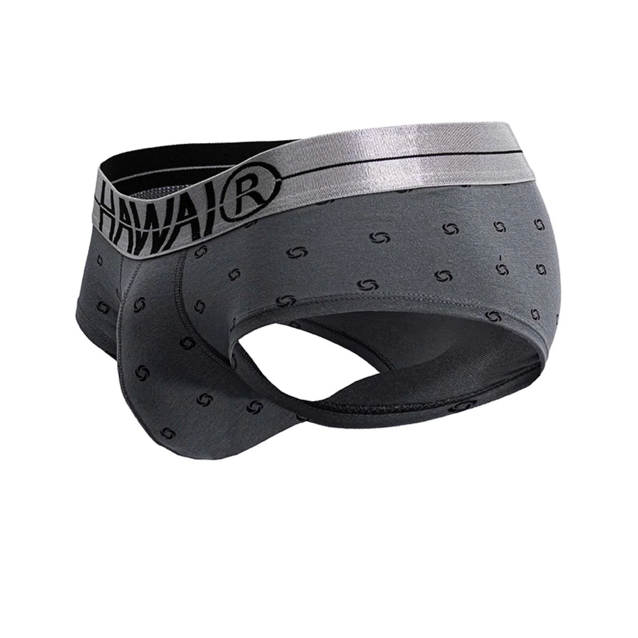 HAWAIR 42531 Cotton blend Briefs Color Gray - Image 6