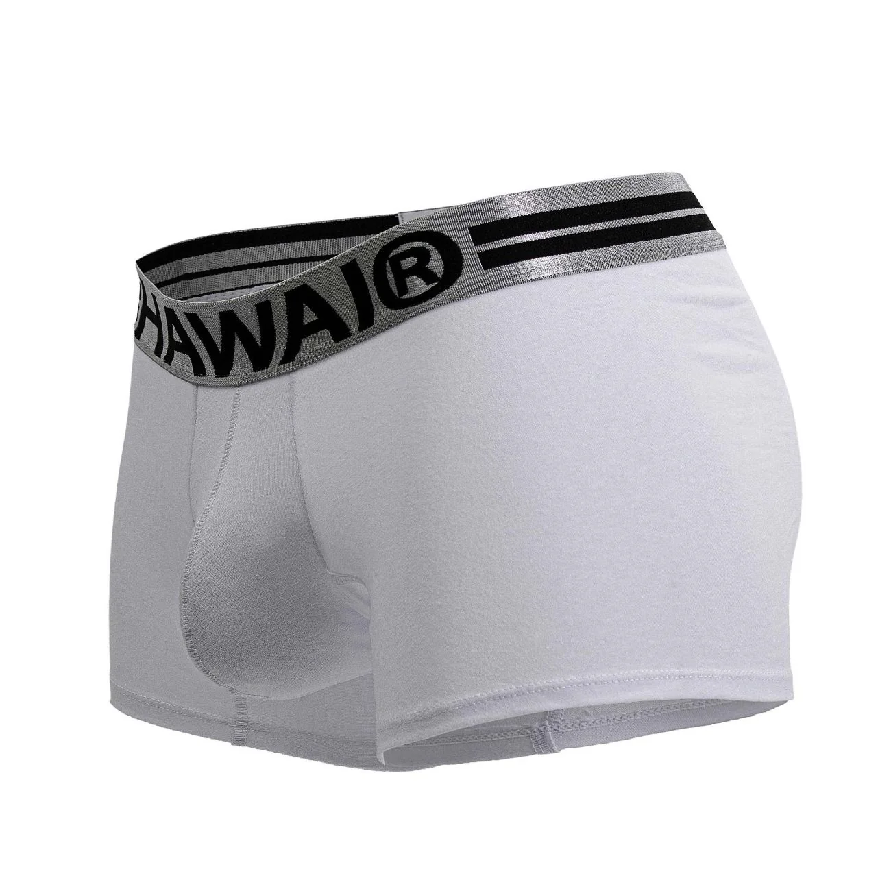 HAWAIR 4986 Cotton blend Trunks Color White-01 - Image 6