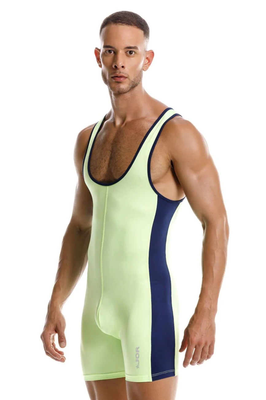 JOR 2216 Fighter Bodysuit Color Green - Image 4