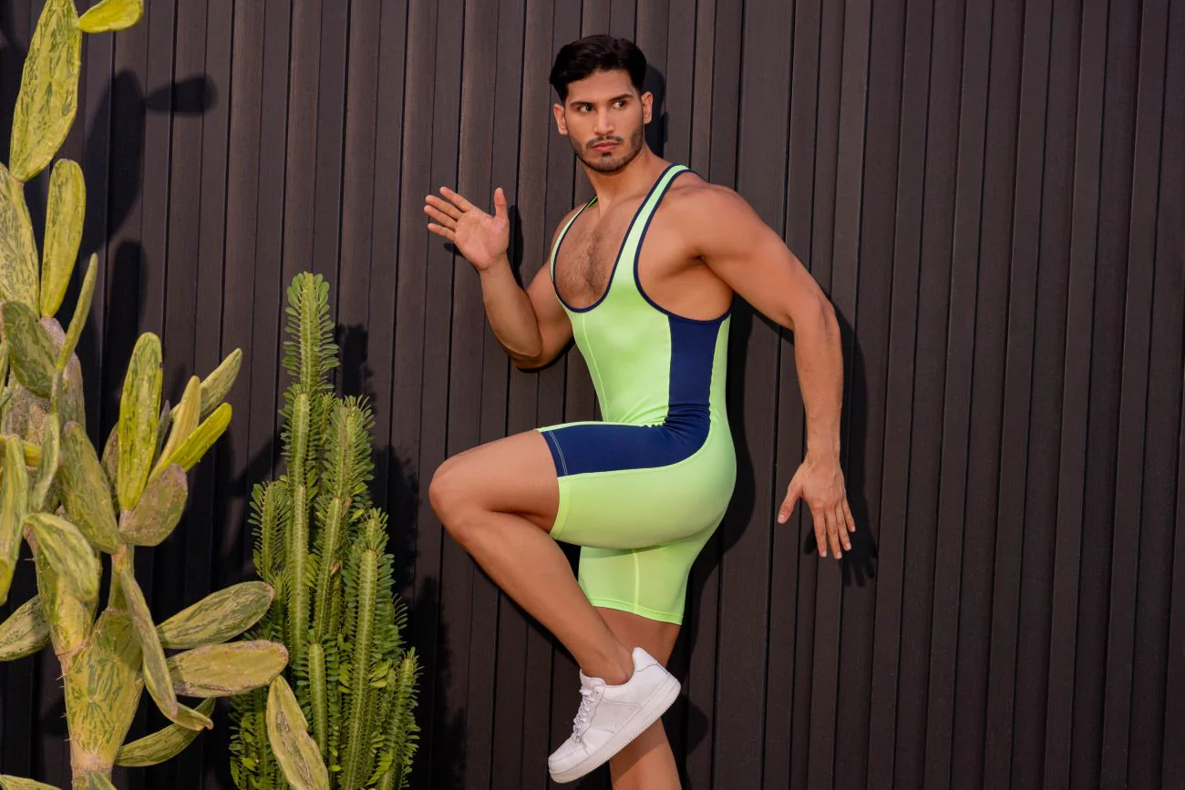 JOR 2216 Fighter Bodysuit Color Green - Image 9