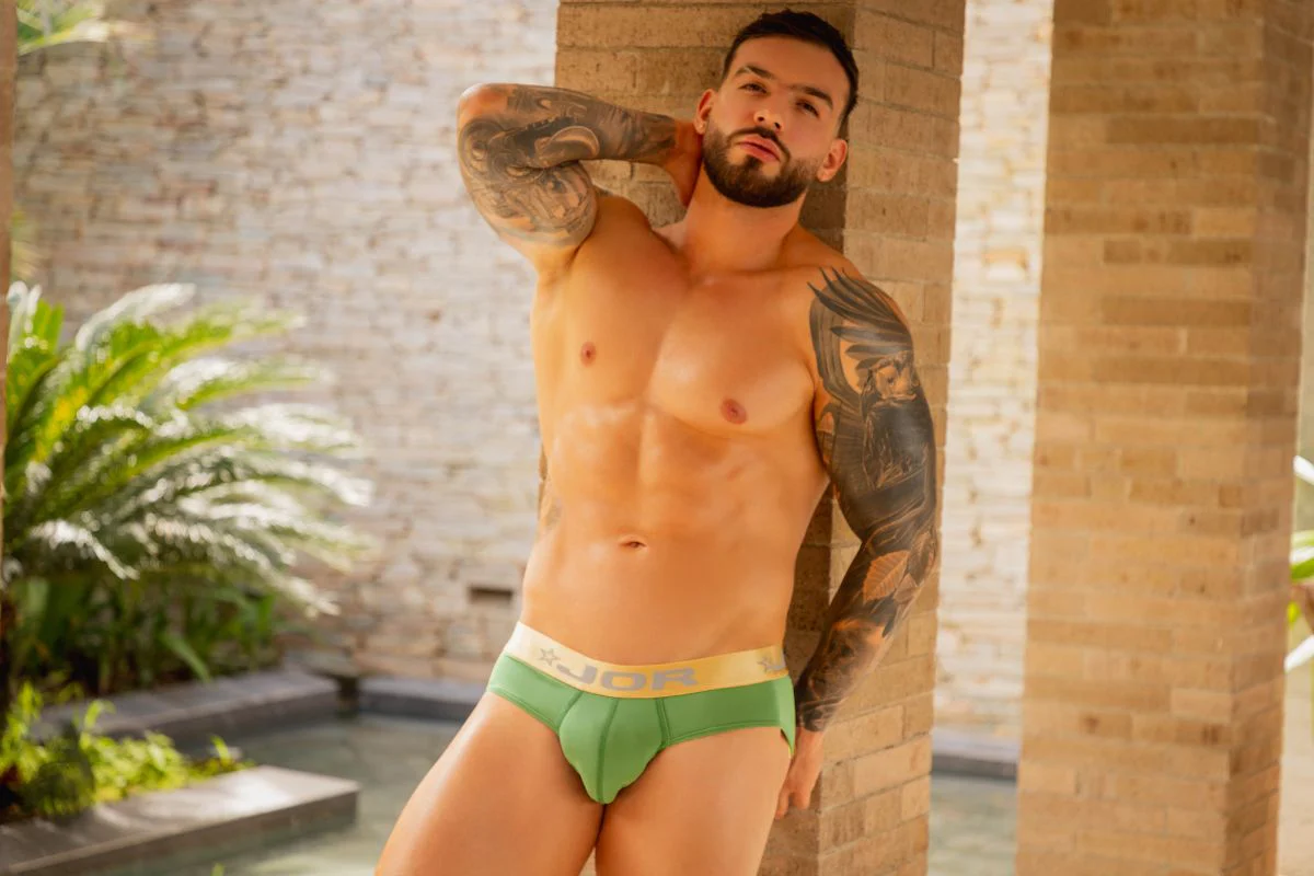 JOR 2327 Soho Briefs Color Green - Image 8