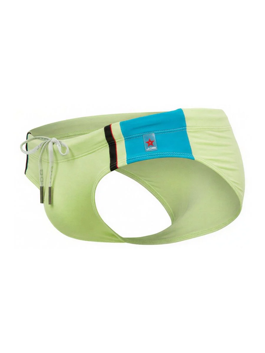 JOR 2384 Wind Swim Briefs Color Green - Image 7