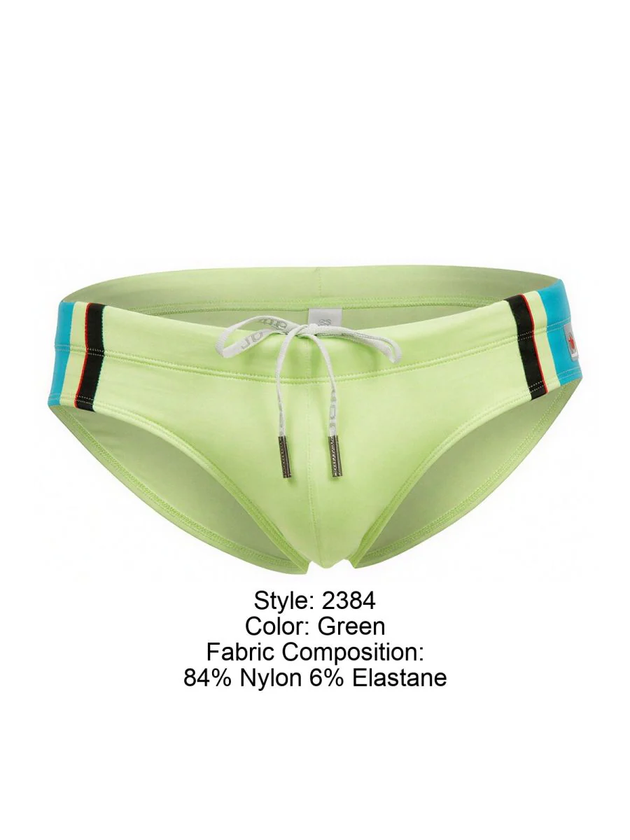 JOR 2384 Wind Swim Briefs Color Green - Image 8