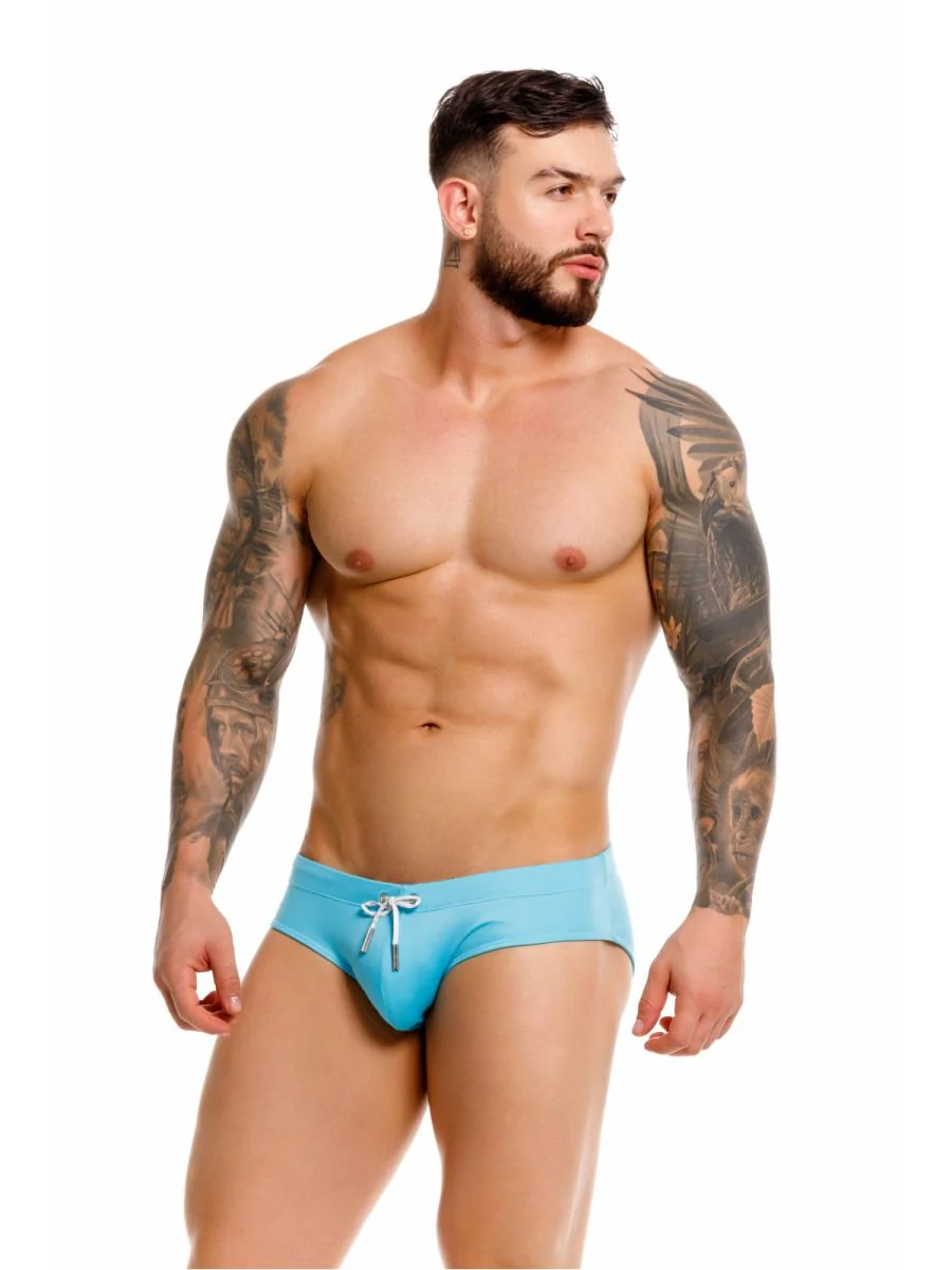 JOR 2387 Travel Swim Briefs Color Turquoise - Image 4