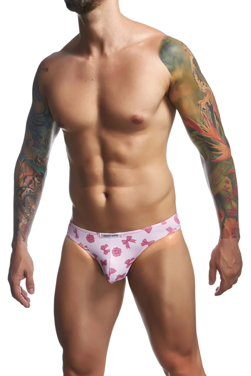 JUSTIN+SIMON XSJ01 Classic Bikini Color Coquette - Image 4