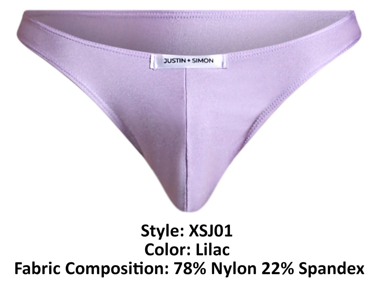 JUSTIN+SIMON XSJ01 Classic Bikini Color Lilac - Image 7