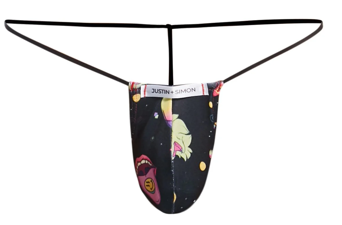 JUSTIN+SIMON XSJ02 Classic G-String Color Psycodelic - Image 5