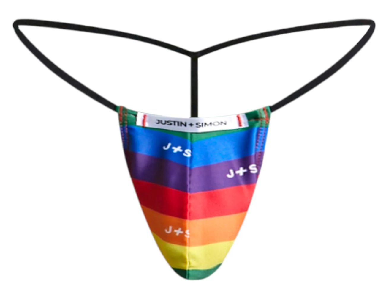 JUSTIN+SIMON XSJ02 Classic G-String Color Pride Flag - Image 5