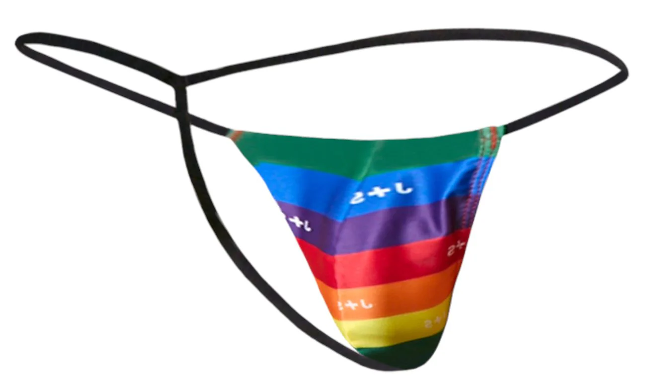 JUSTIN+SIMON XSJ02 Classic G-String Color Pride Flag - Image 6