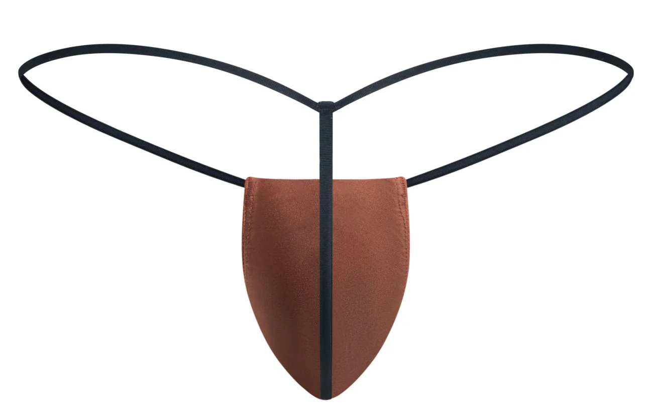 JUSTIN+SIMON XSJ02 Classic G-String Color Ochre - Image 7