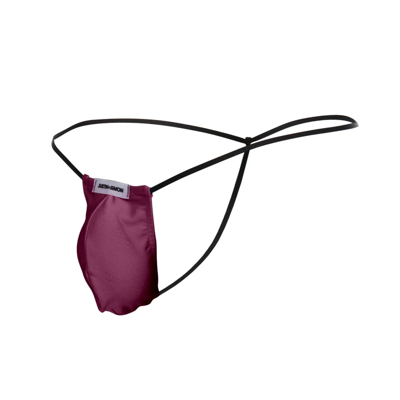 JUSTIN+SIMON XSJ02 Classic G-String Bulge Color Wine - Image 5