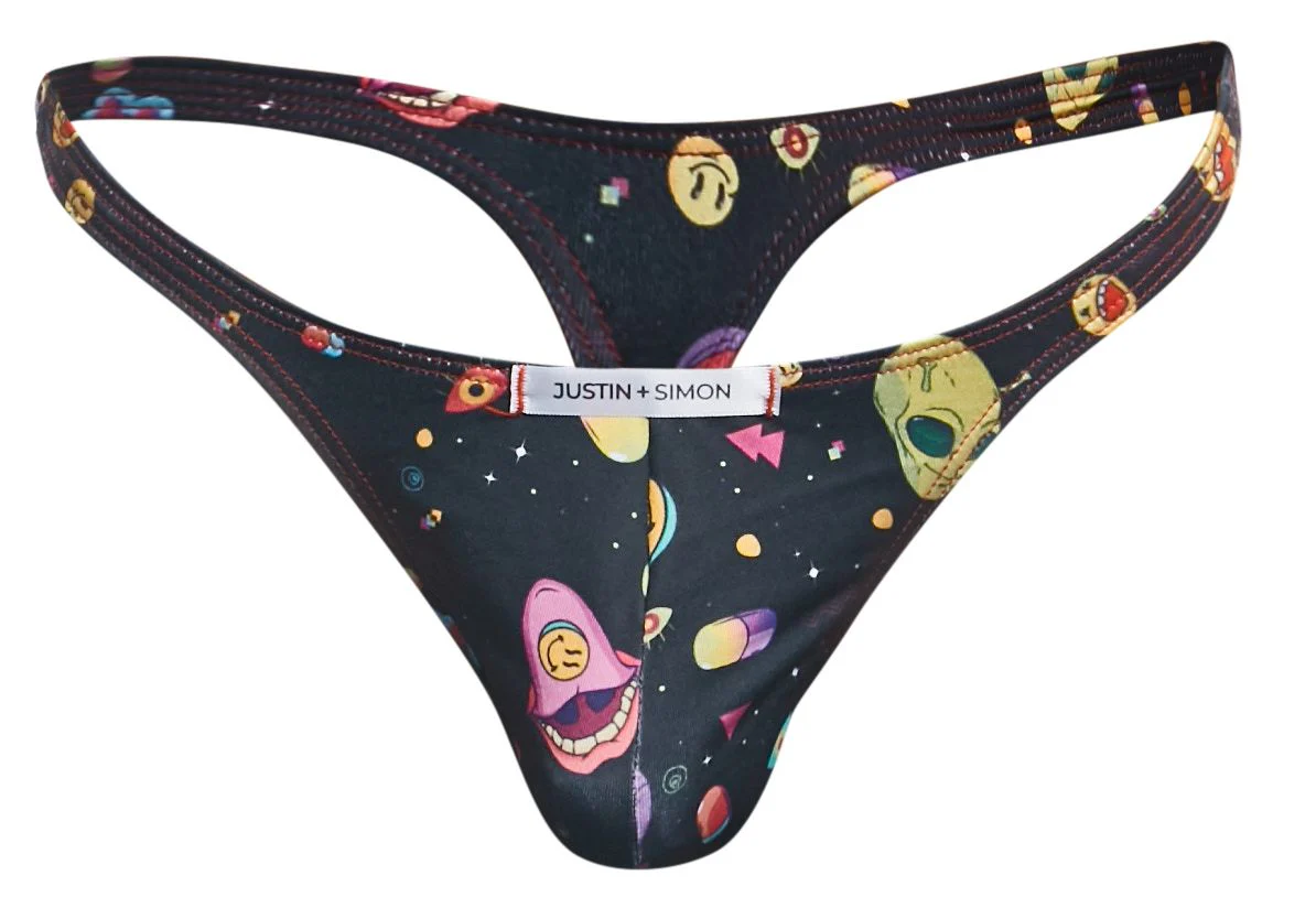 JUSTIN+SIMON XSJ03 Classic Thongs Color Psycodelic - Image 5
