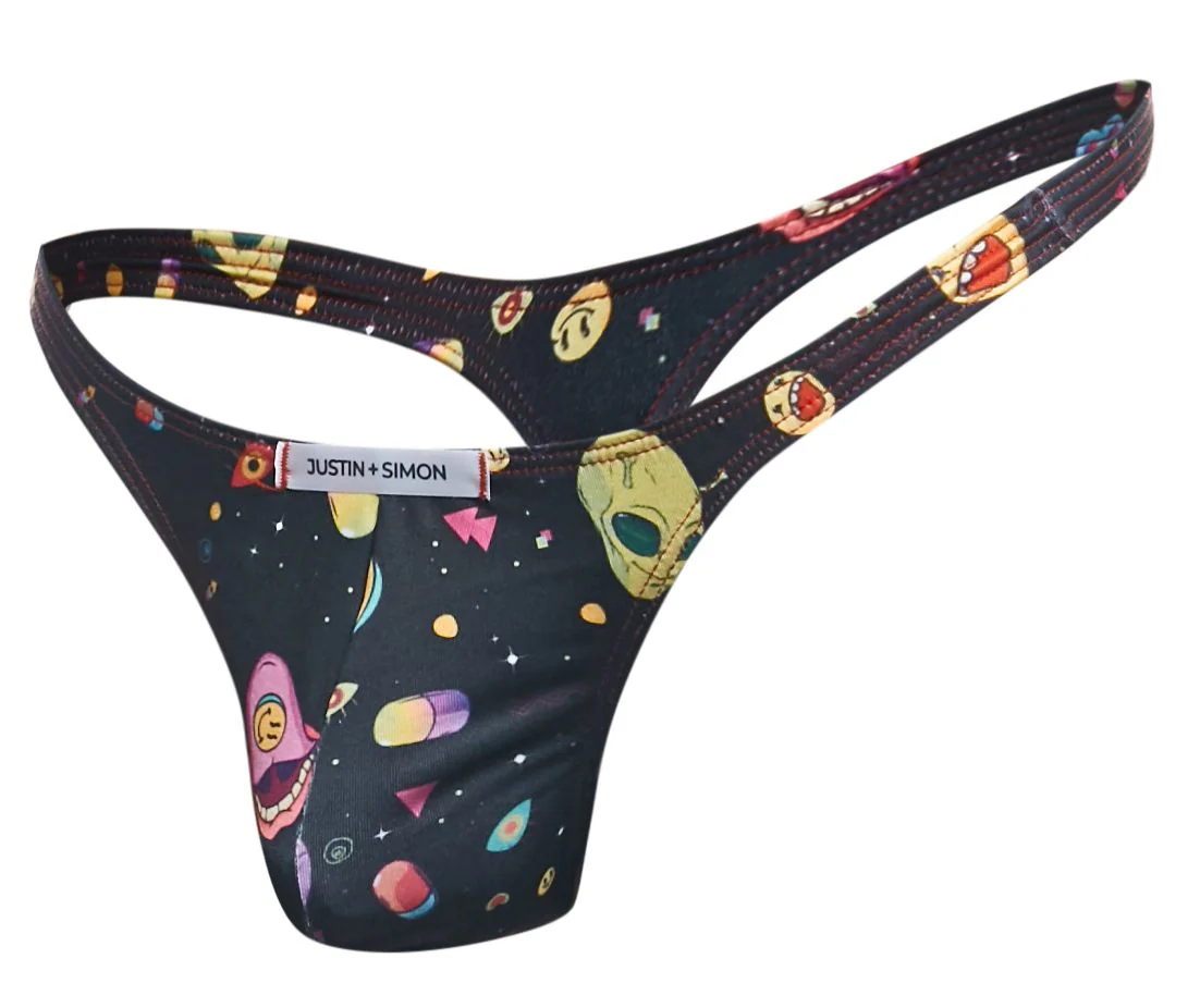 JUSTIN+SIMON XSJ03 Classic Thongs Color Psycodelic - Image 6