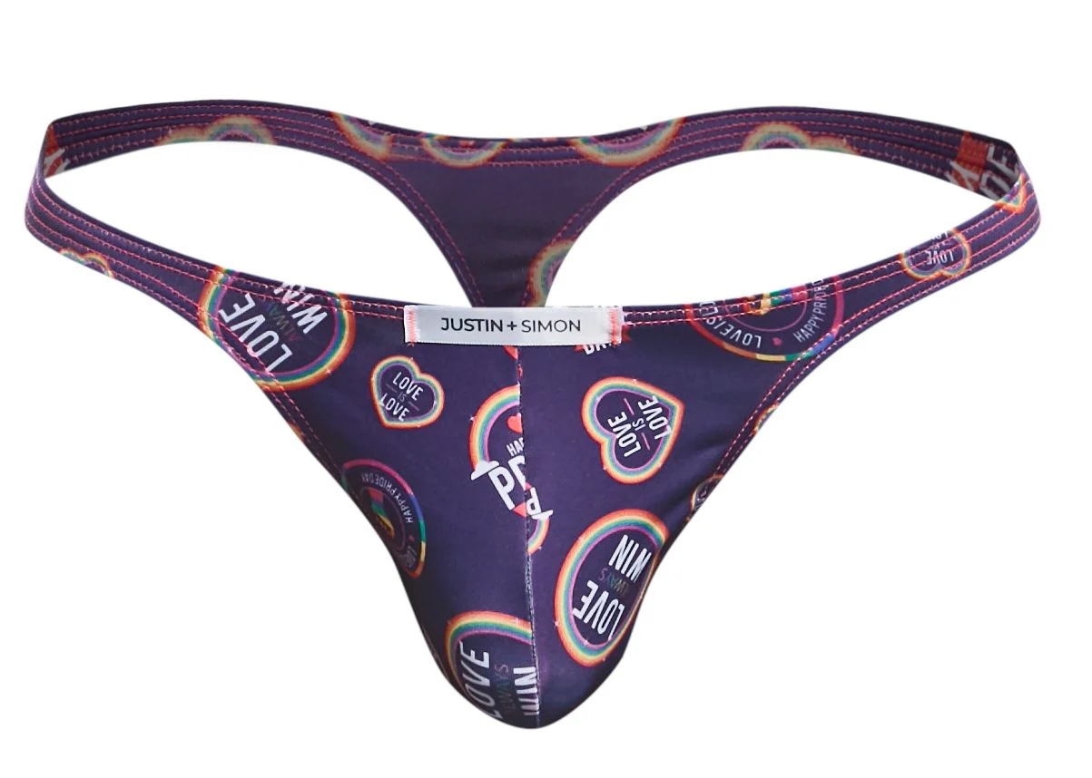 JUSTIN+SIMON XSJ03 Classic Thongs Color Pride - Image 5