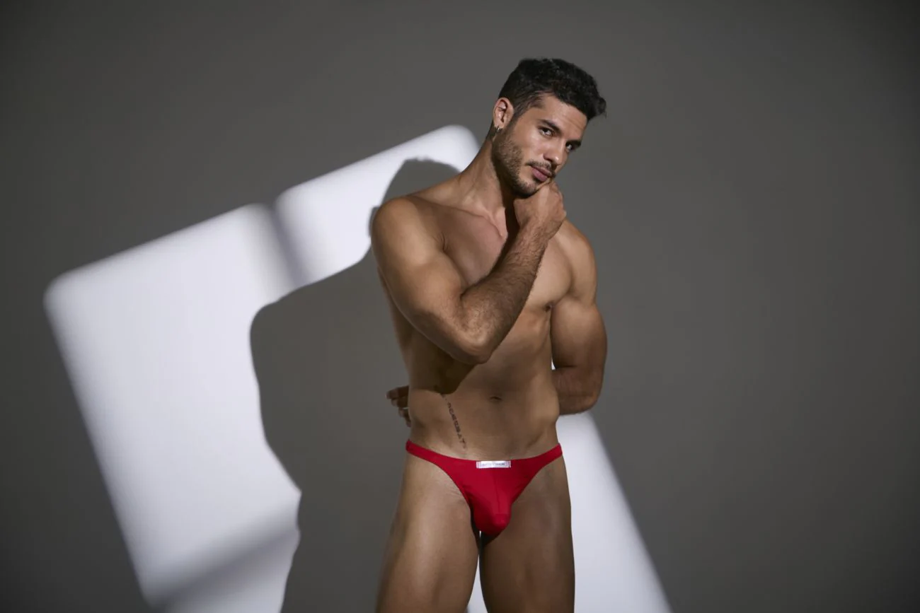 JUSTIN+SIMON XSJ03 Classic Thongs Color Peach Red - Image 10