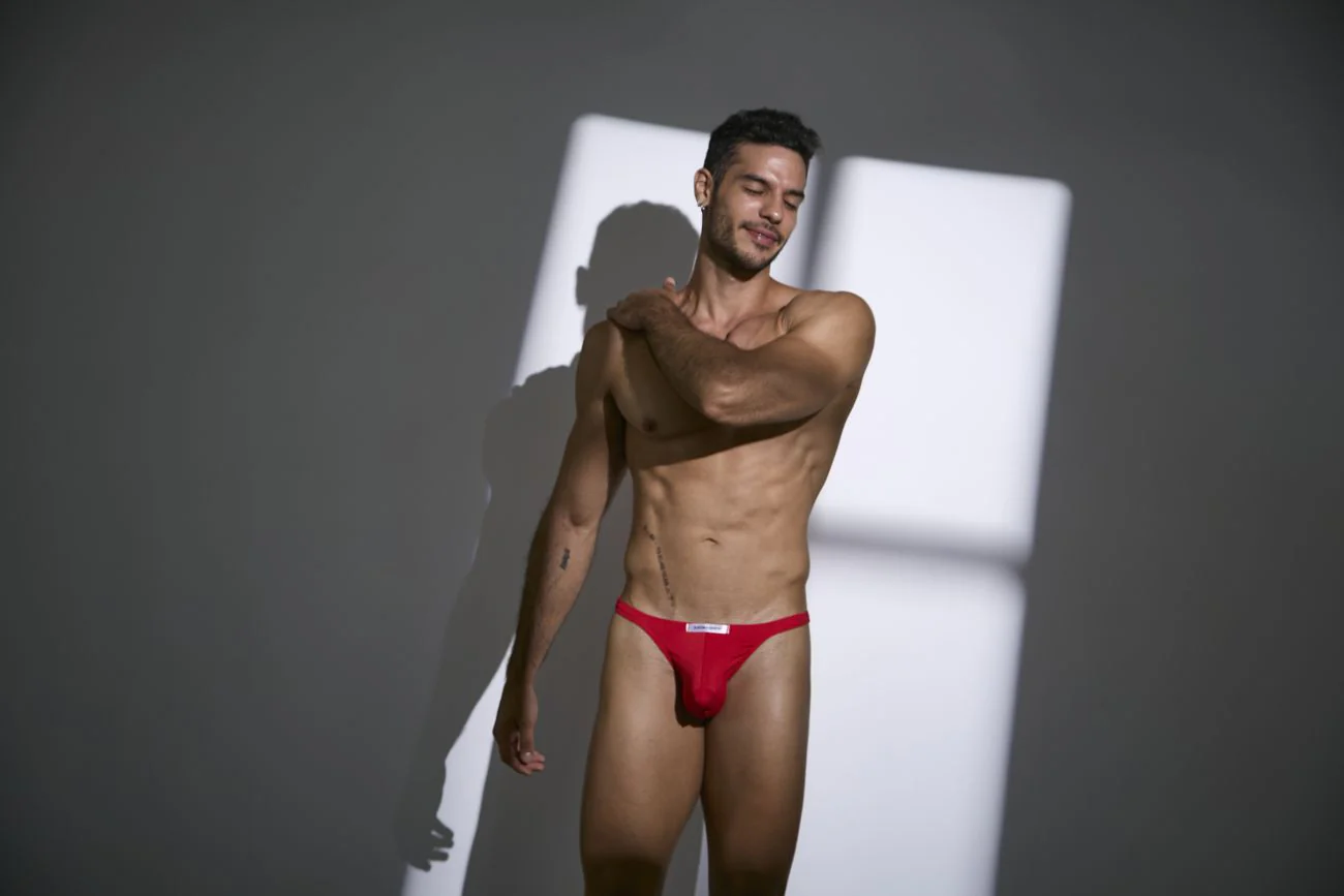 JUSTIN+SIMON XSJ03 Classic Thongs Color Peach Red - Image 14