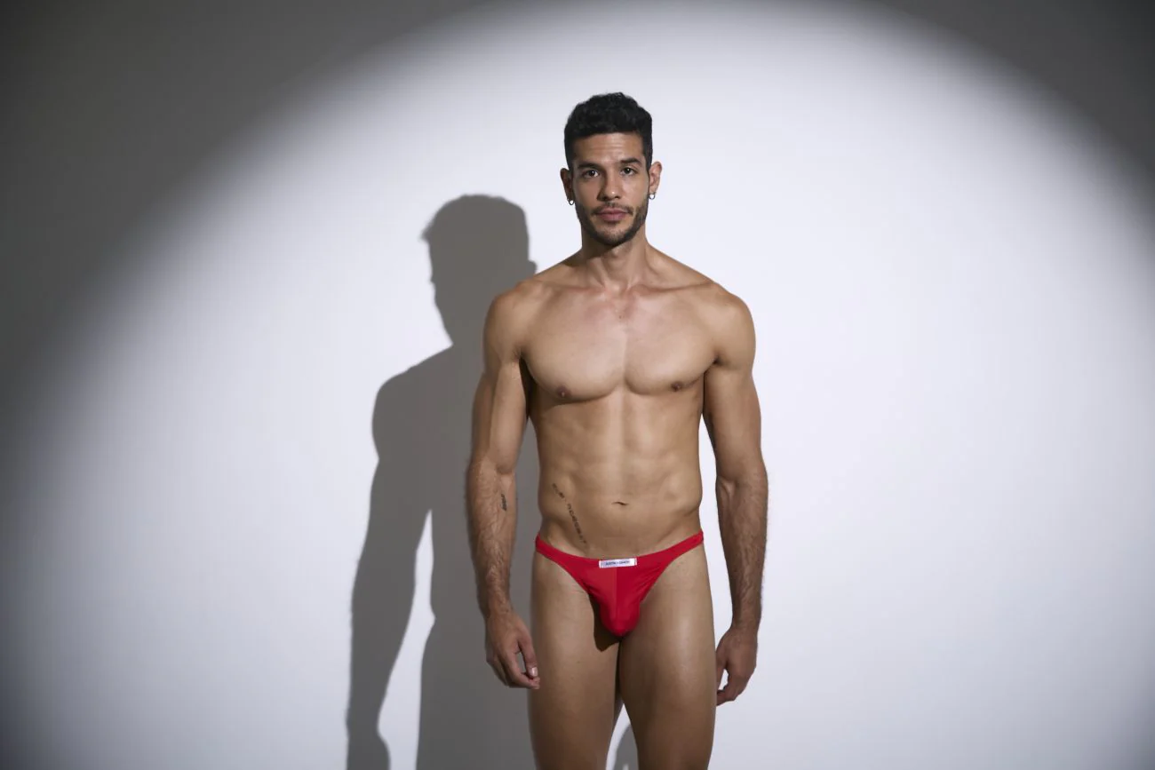 JUSTIN+SIMON XSJ03 Classic Thongs Color Peach Red - Image 17