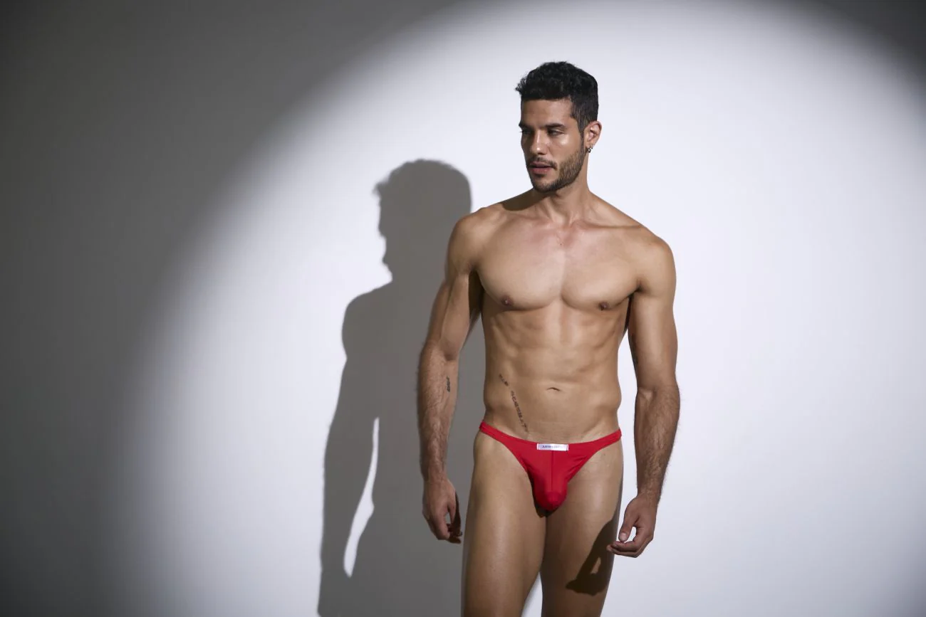 JUSTIN+SIMON XSJ03 Classic Thongs Color Peach Red - Image 9