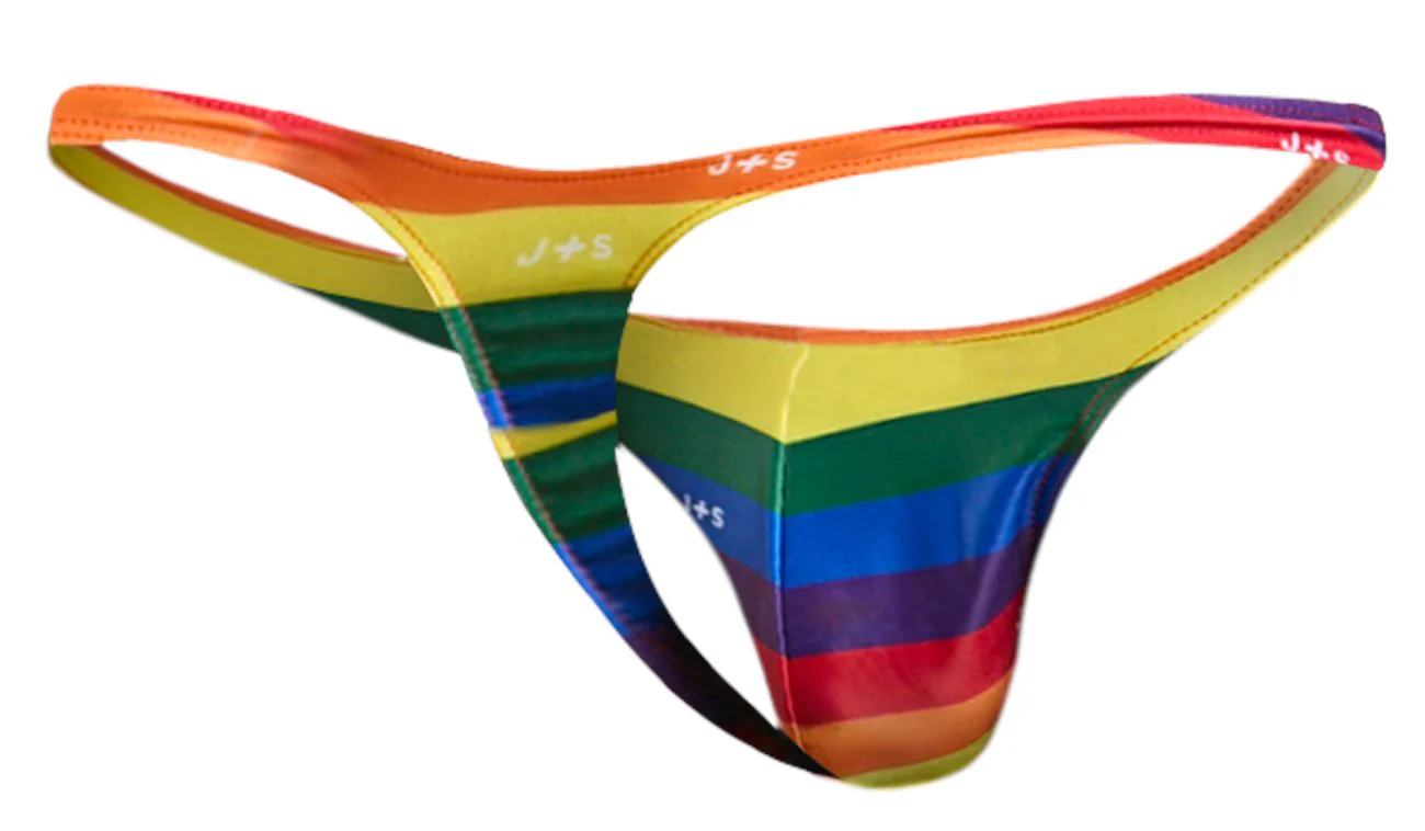 JUSTIN+SIMON XSJ03 Classic Thongs Color Pride Flag - Image 6