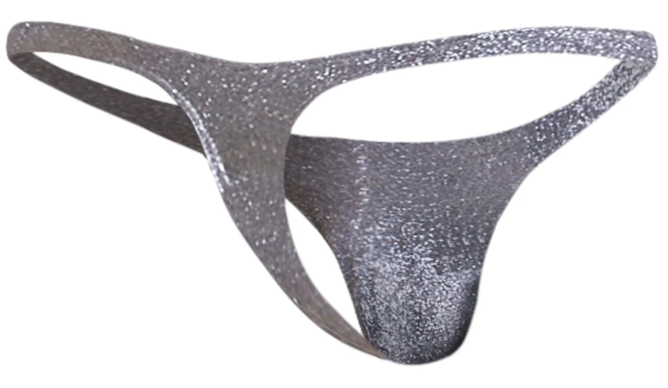 JUSTIN+SIMON XSJ03 Classic Thongs Color Lurex Gray - Image 6