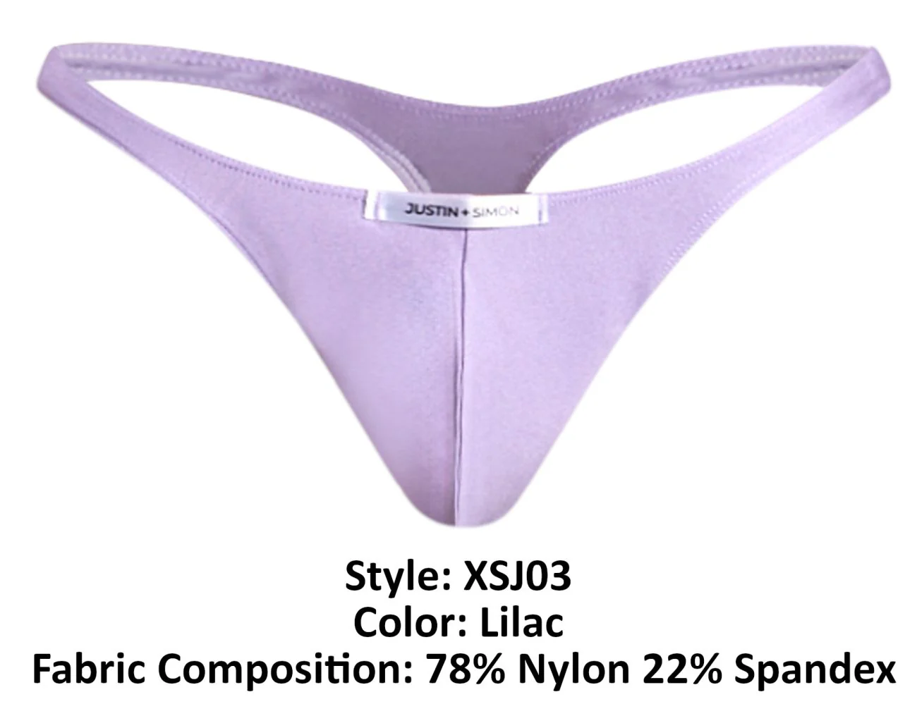 JUSTIN+SIMON XSJ03 Classic Thongs Color Lilac - Image 7