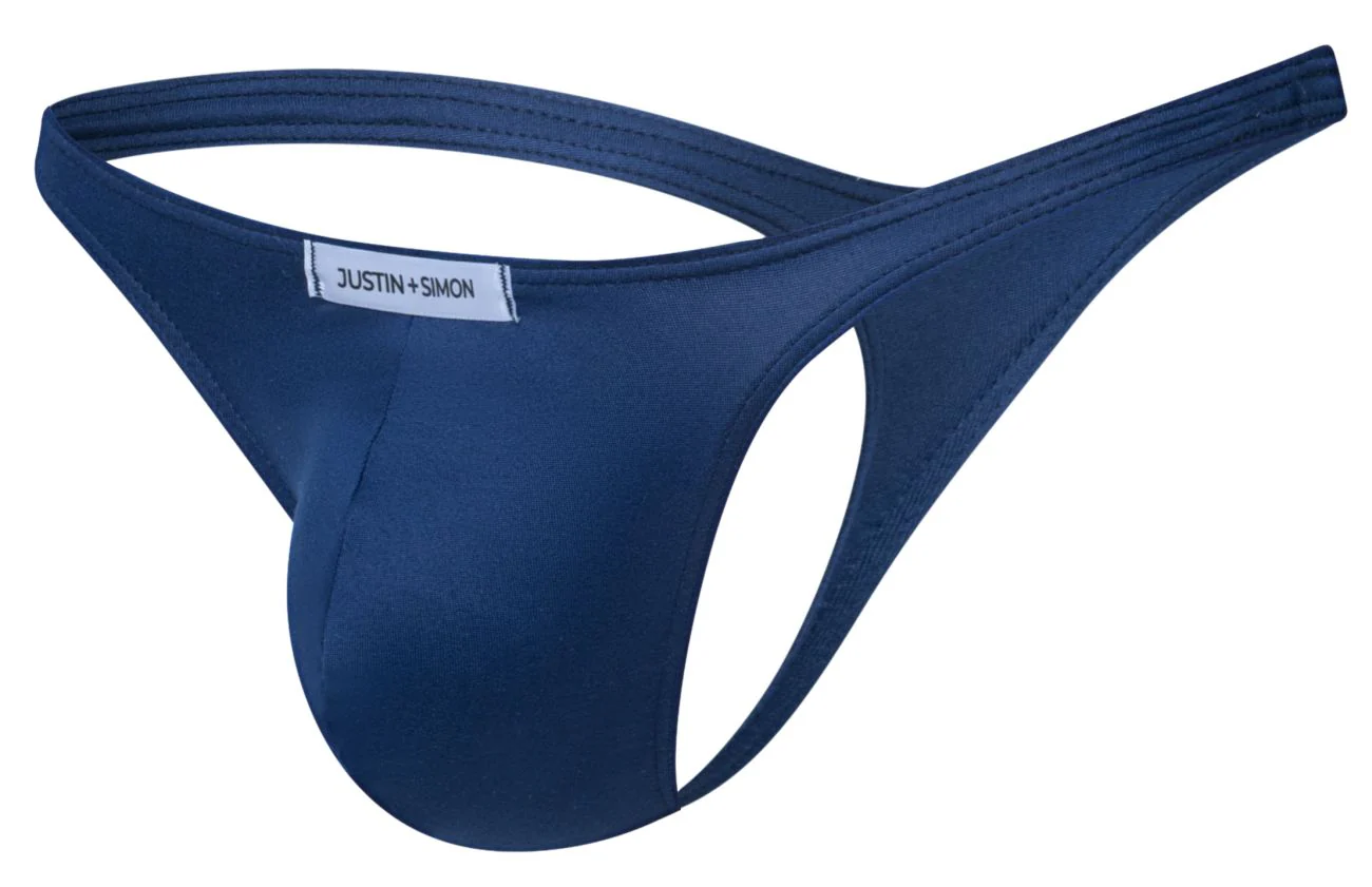 JUSTIN+SIMON XSJ03 Classic Thongs Color Peach Navy - Image 6