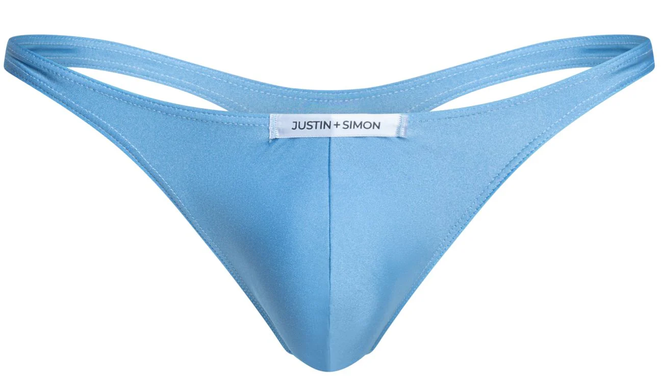 JUSTIN+SIMON XSJ03 Classic Thongs Color Baby Blue - Image 5