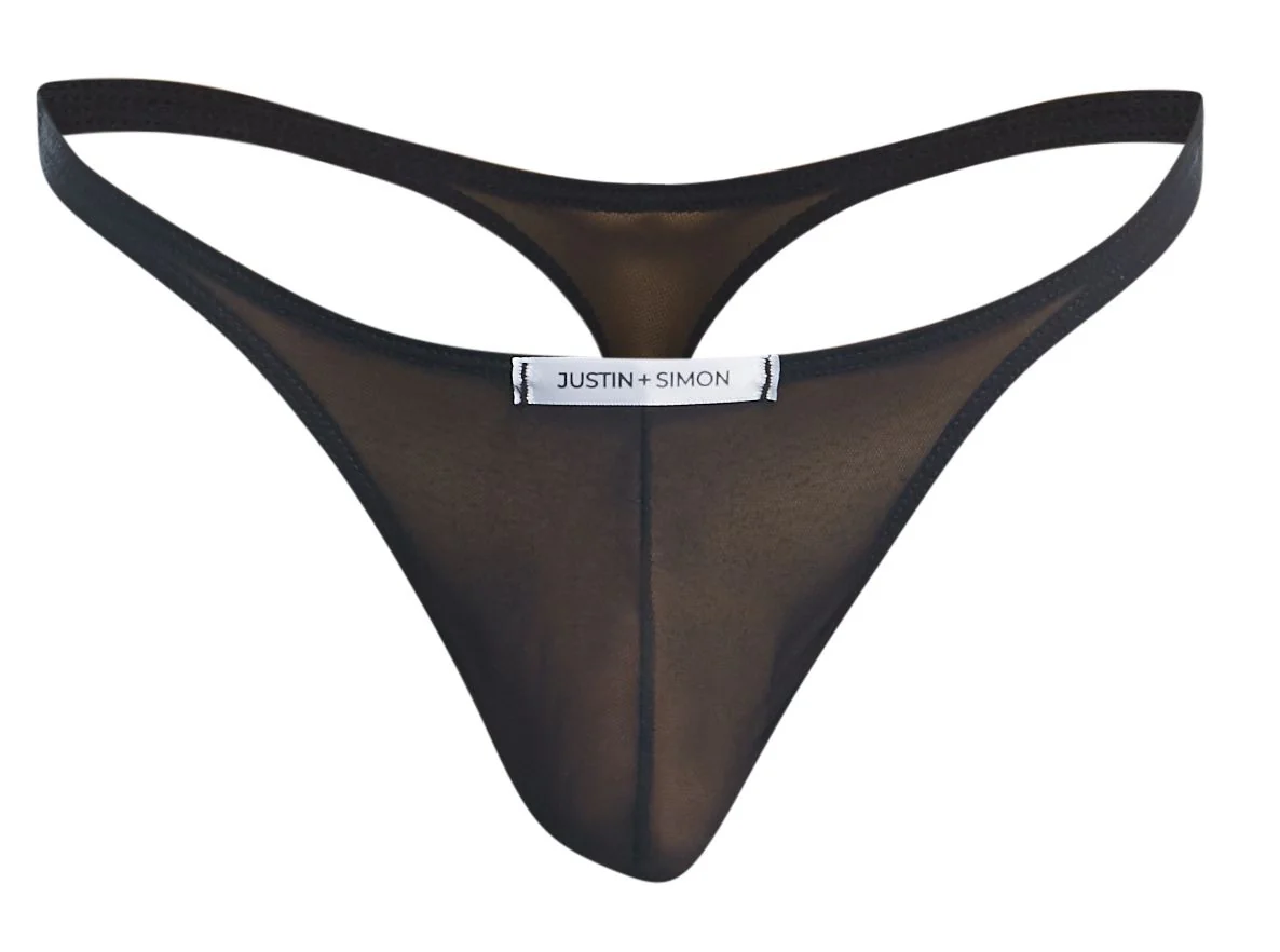 JUSTIN+SIMON XSJ03 Classic Thongs Color Black - Image 13
