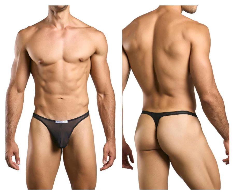 JUSTIN+SIMON XSJ03 Classic Thongs Color Black - Image 9