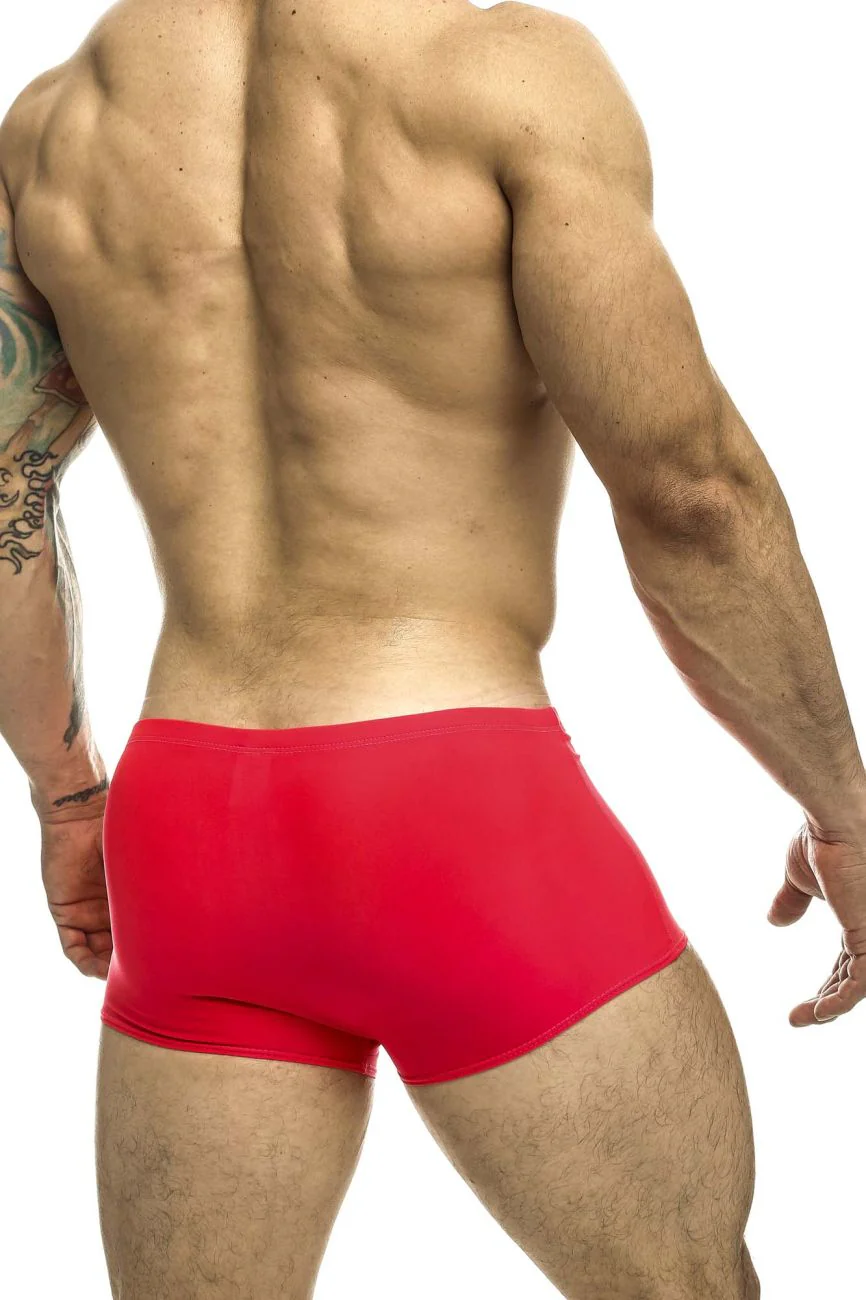 JUSTIN+SIMON XSJ08 Classic Trunks Color Coral - Image 3