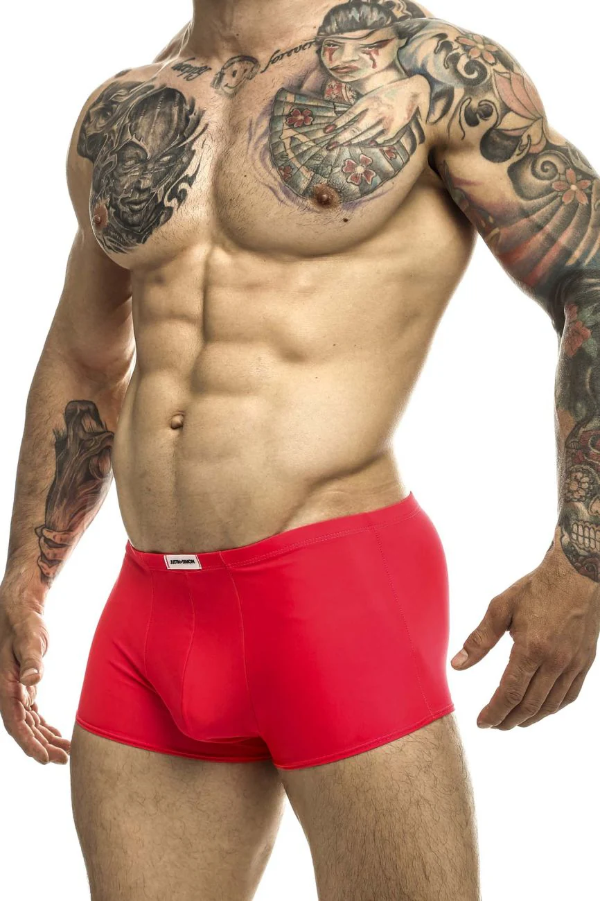 JUSTIN+SIMON XSJ08 Classic Trunks Color Coral - Image 4