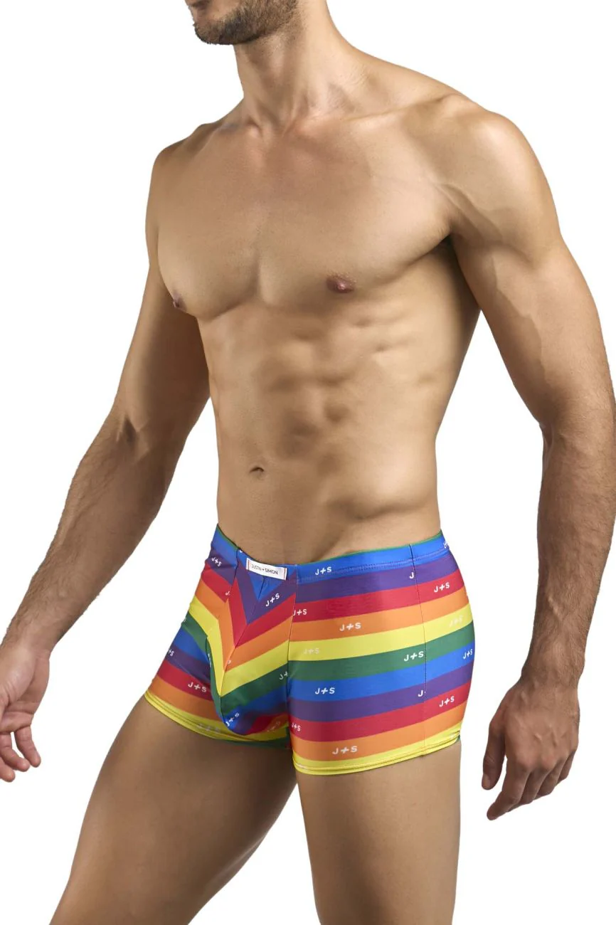 JUSTIN+SIMON XSJ08 Classic Boxer Color Pride Flag - Image 4