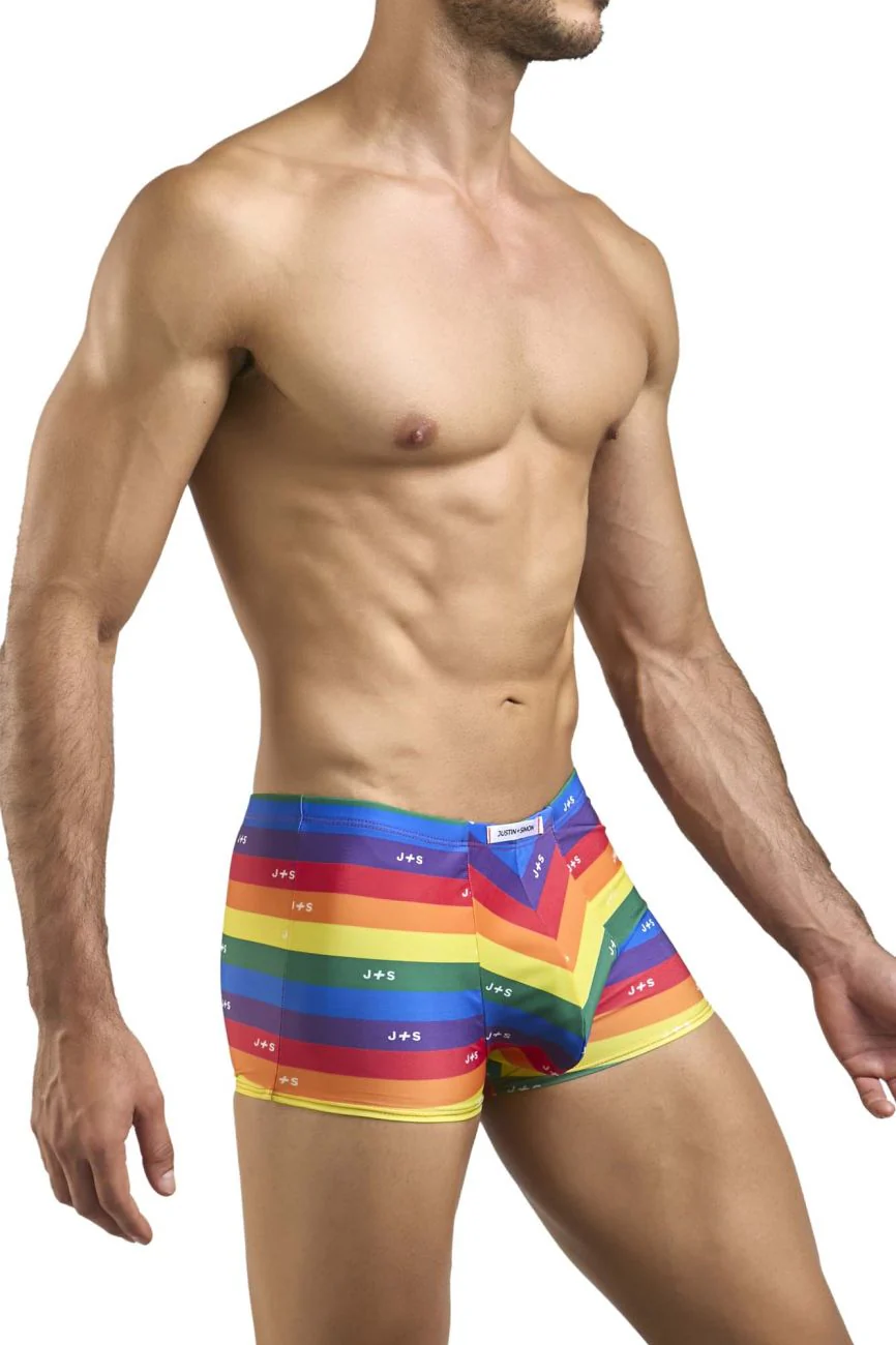 JUSTIN+SIMON XSJ08 Classic Boxer Color Pride Flag - Image 5