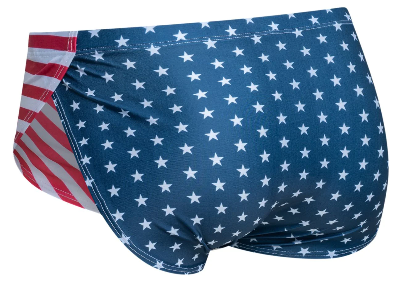 JUSTIN+SIMON XSJ09 Running Shorts Color USA Flag - Image 8