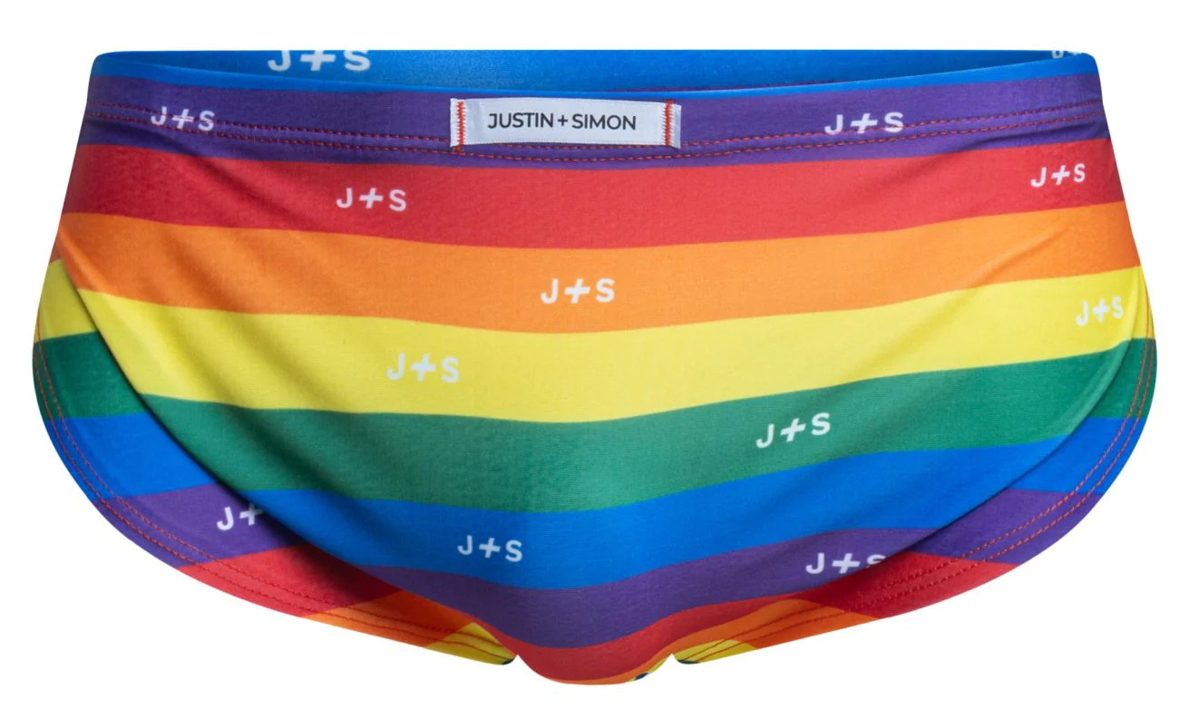 JUSTIN+SIMON XSJ09 Running Shorts Color Pride Flag - Image 6