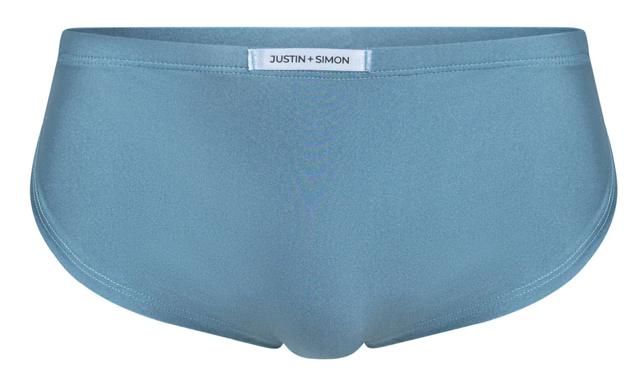 JUSTIN+SIMON XSJ09 Running Shorts Color Metal Green - Image 5