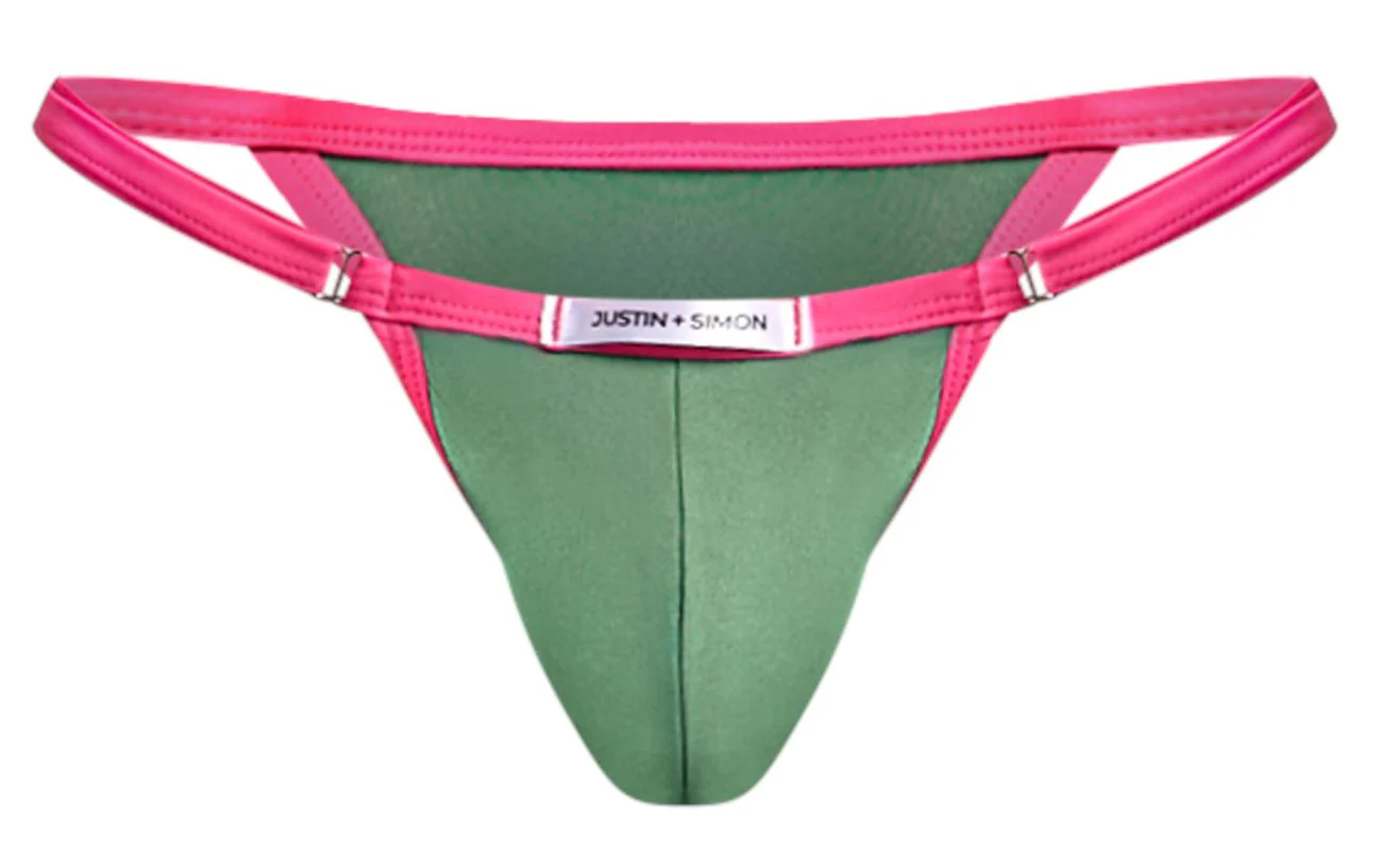 JUSTIN+SIMON XSJ12 Bikini Color New Green - Image 5