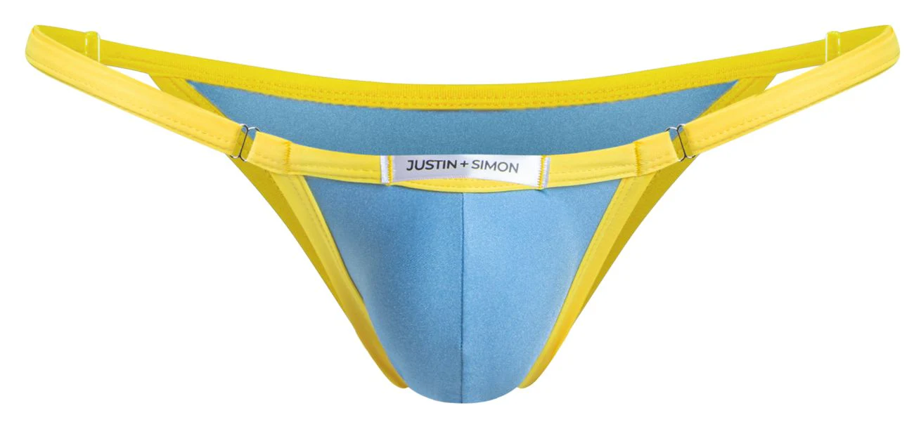 JUSTIN+SIMON XSJ12 Bikini Color Baby Blue - Image 5