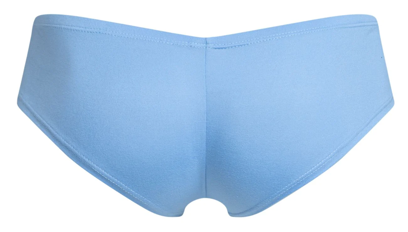 JUSTIN+SIMON XSJ13 Cheeky Bulge Boxer Color Peach Blue - Image 7