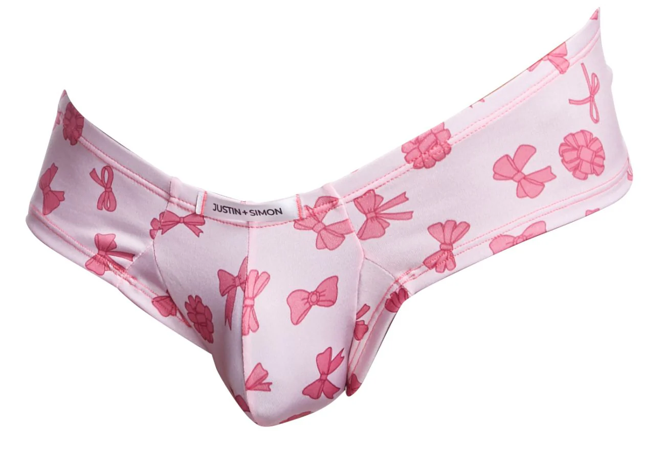 JUSTIN+SIMON XSJ22 Cheek Briefs Color Coquette - Image 6