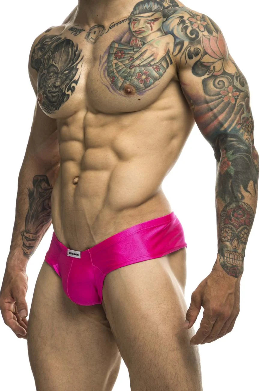 JUSTIN+SIMON XSJ22 Cheek Briefs Color Pink - Image 4