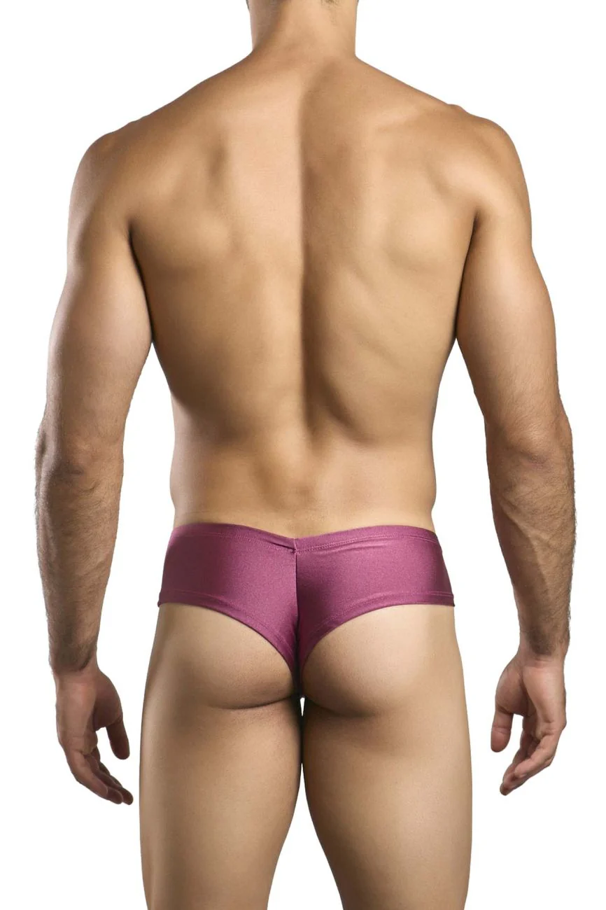 JUSTIN+SIMON XSJ22 Cheek Briefs Color Wine - Image 3