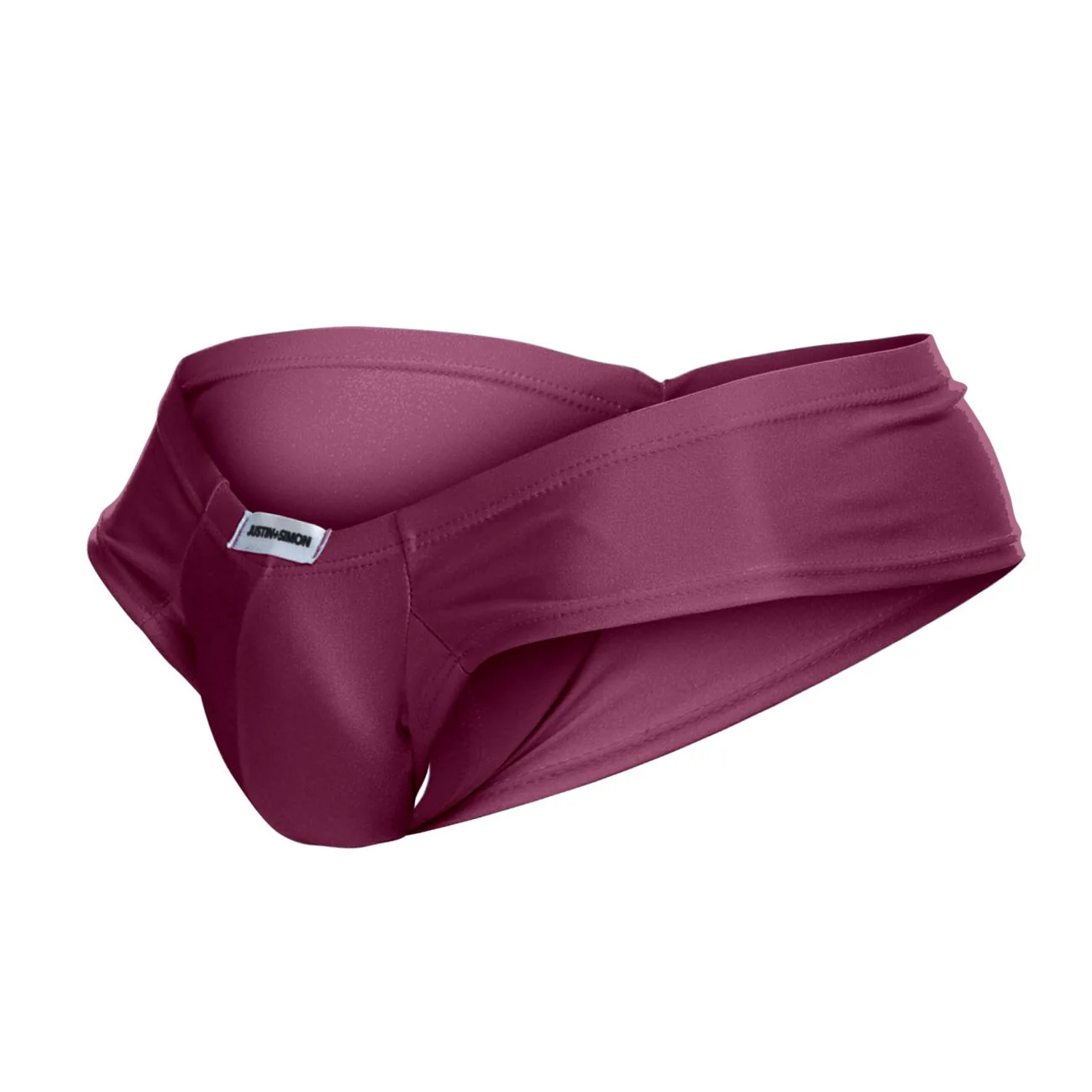 JUSTIN+SIMON XSJ22 Cheek Briefs Color Wine - Image 5