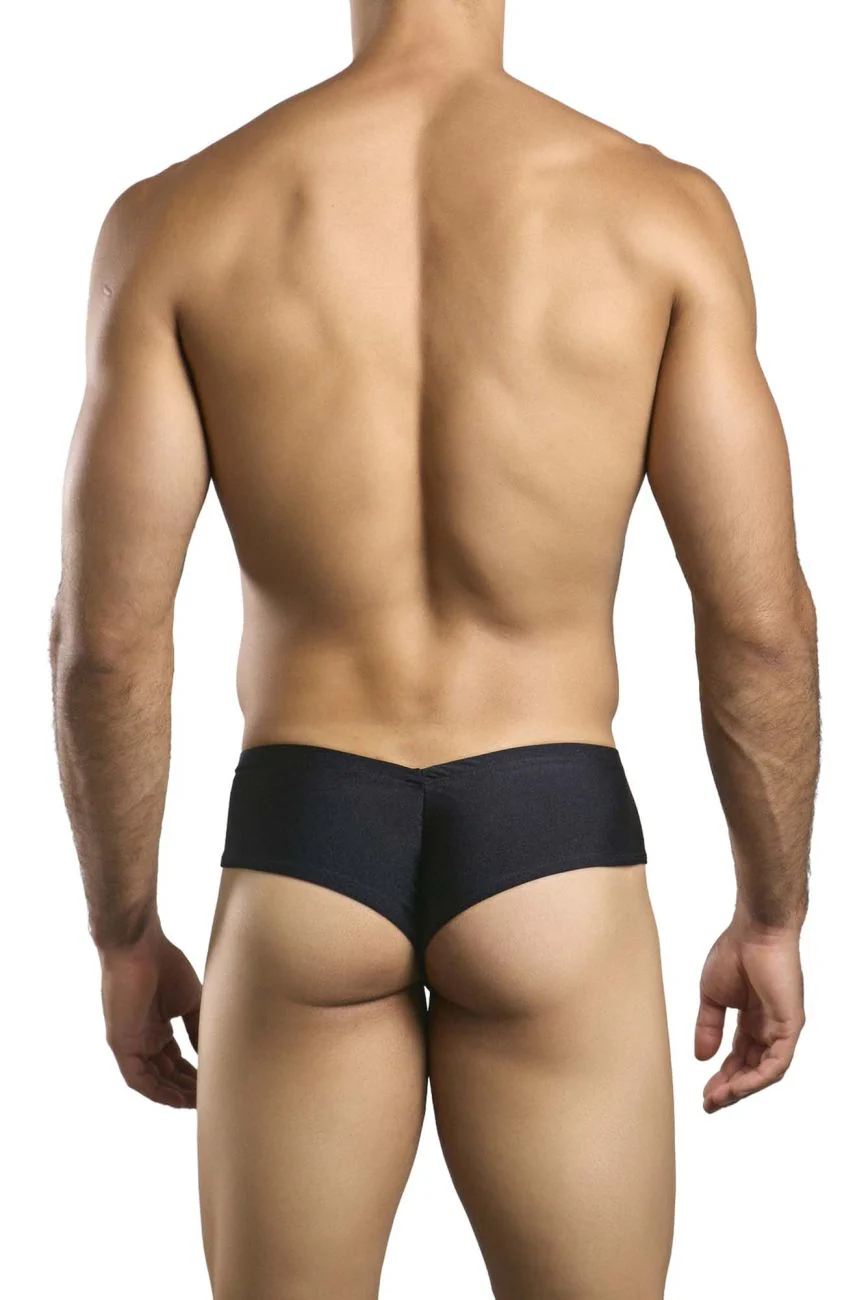 JUSTIN+SIMON XSJ22 Cheek Briefs Color Black - Image 3