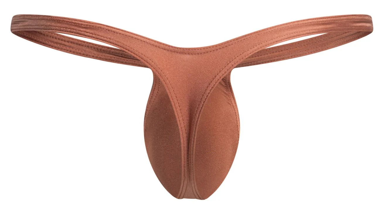 JUSTIN+SIMON XSJBU02 Bulge Thongs Color Ochre - Image 7