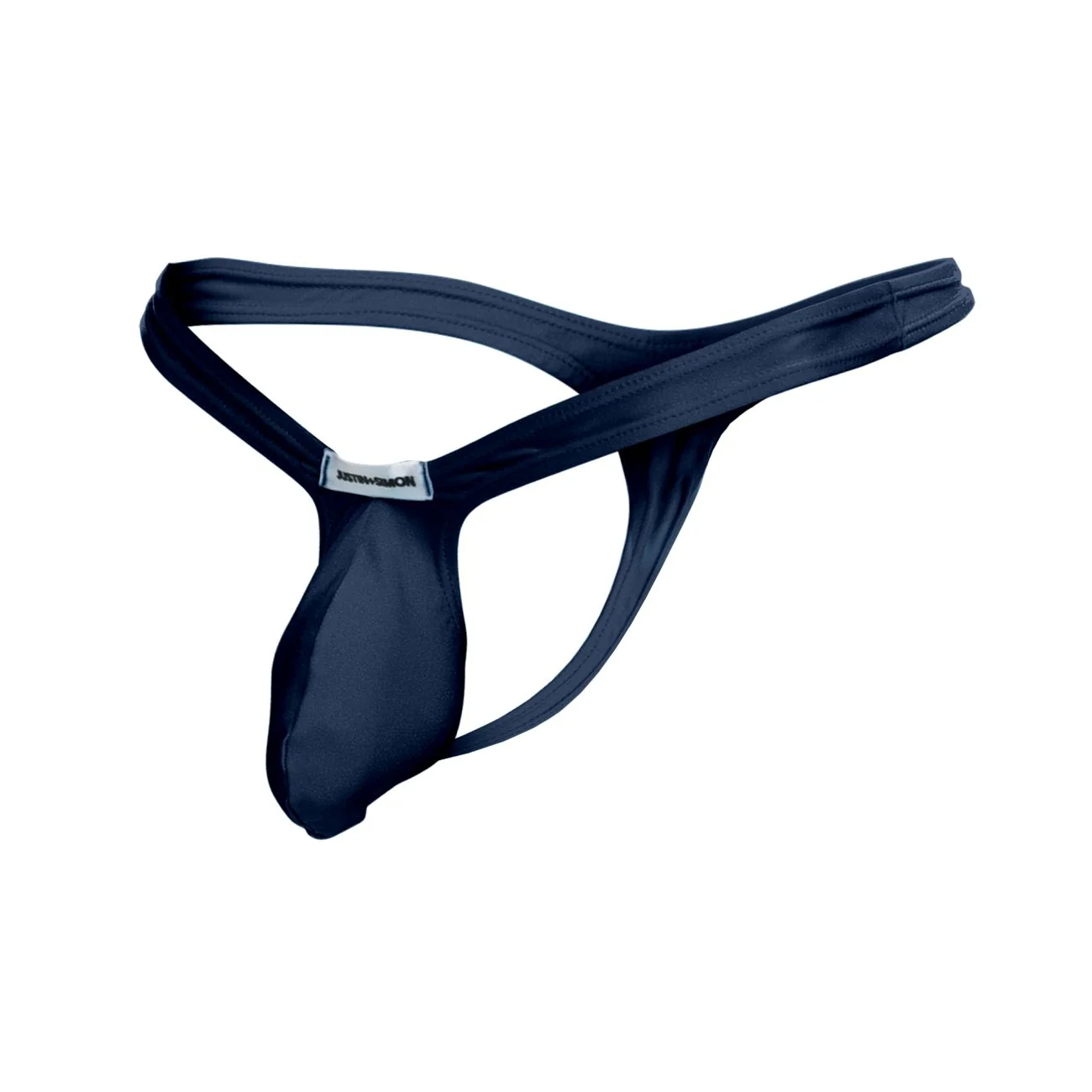 JUSTIN+SIMON XSJBU02 Bulge Thongs Color Navy - Image 5