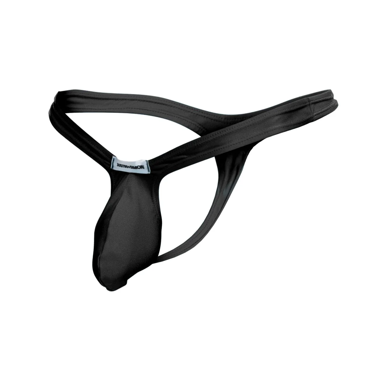 JUSTIN+SIMON XSJBU02 Bulge Thongs Color Black - Image 5